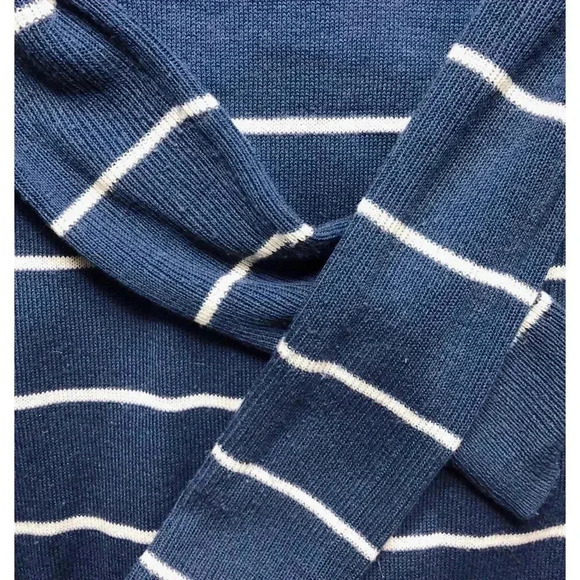 Blue & White Striped Sweater - Picture 5 of 5